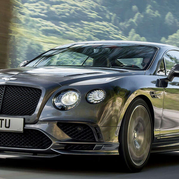 Официальные снимки самого мощного Bentley – Continental Supersports