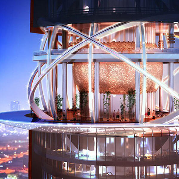 Rosemont Hotel and Residences – непролазные джунгли в новых небоскрёбах в Дубаи