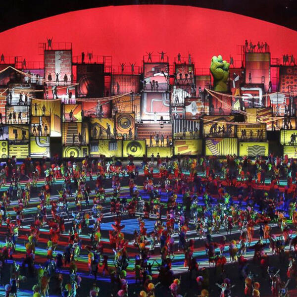 Яркие моменты церемонии открытия летних Олимпийских игр 2016 в Рио-де-Жанейро