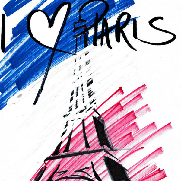 Картины мировых дизайнеров в поддержку жертв теракта в Париже