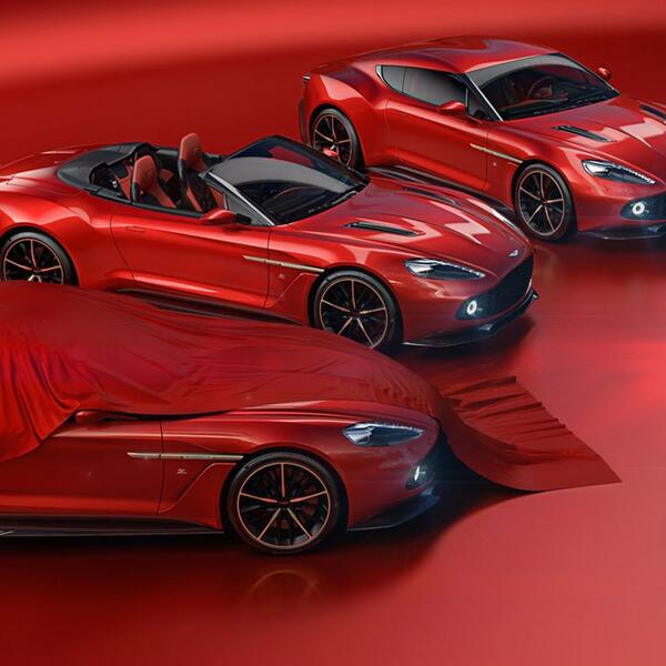 Aston Martin поделился первыми снимками нового Vanquish Zagato Speedster