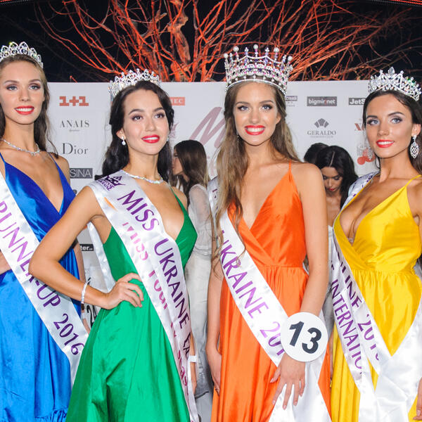 Названы имена победительниц Национального конкурса “Мисс Украина 2016”
