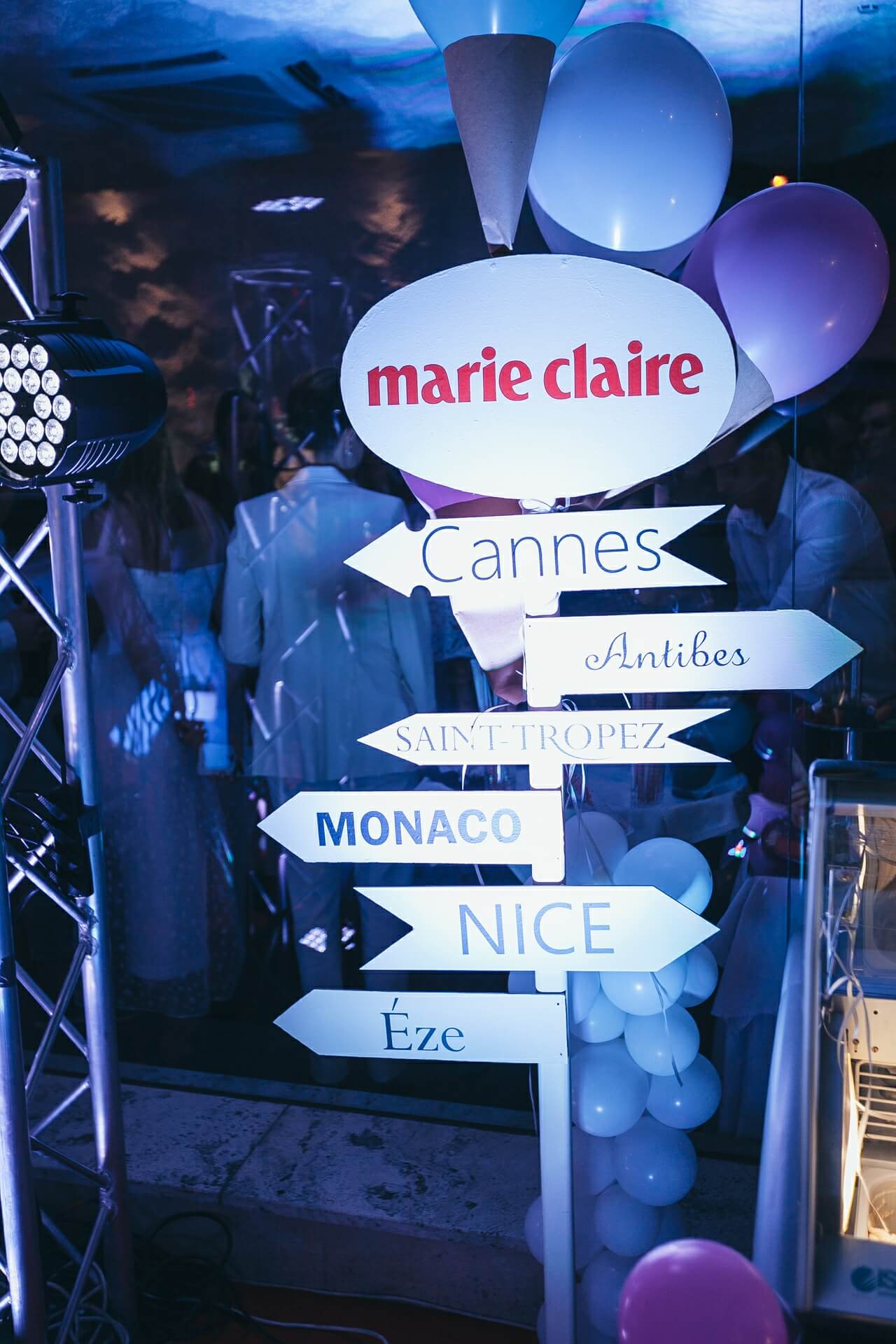 Marie Claire Côte d'Azur Party