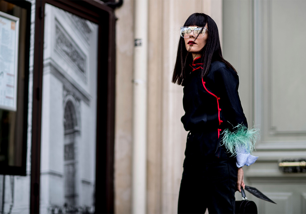 стрит-стайл образы Недели моды в Париже