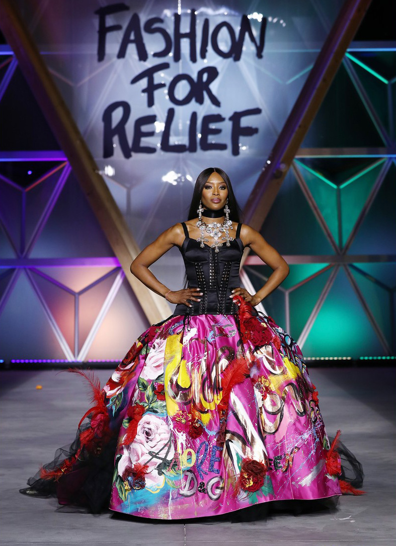 благотворительный показ Fashion For Relief 2018