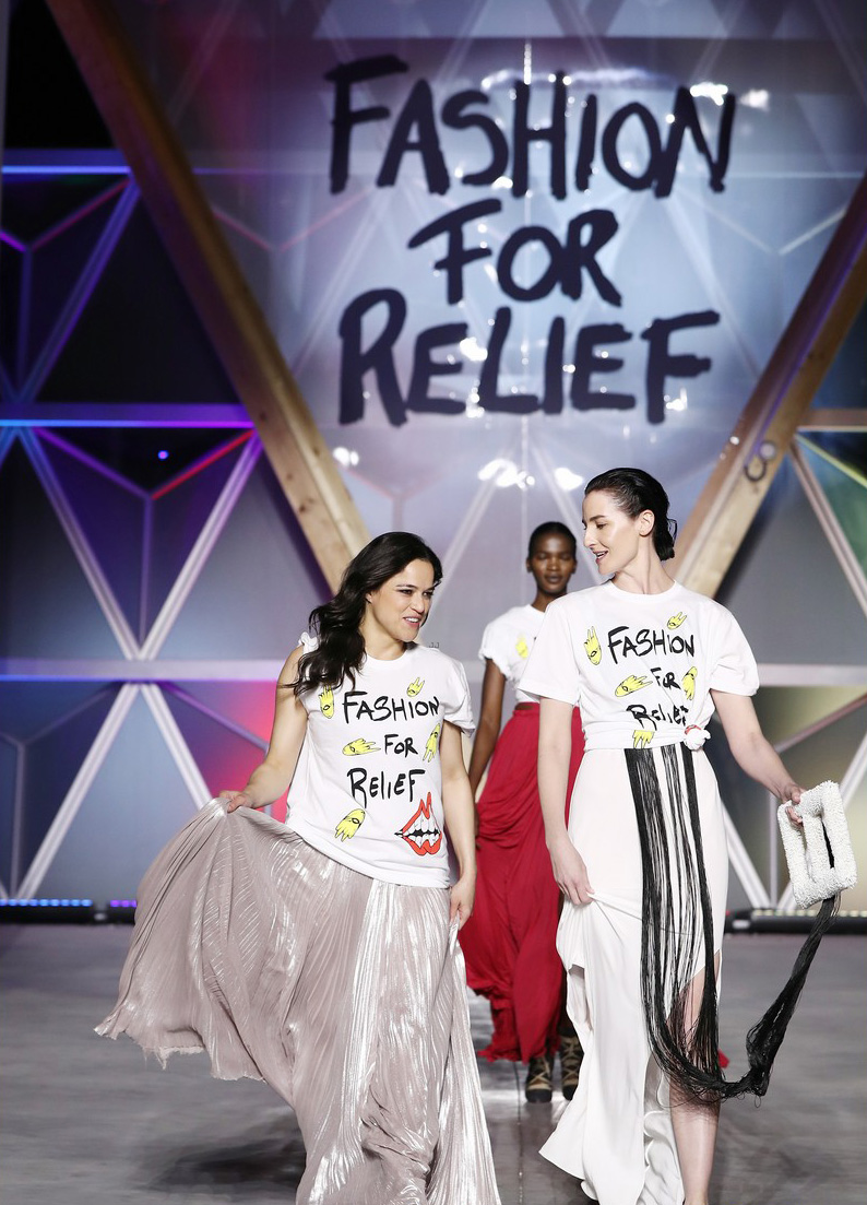 благотворительный показ Fashion For Relief 2018