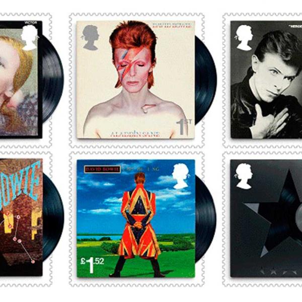 Обложки альбомов Дэвида Боуи появятся на марках Великобритании