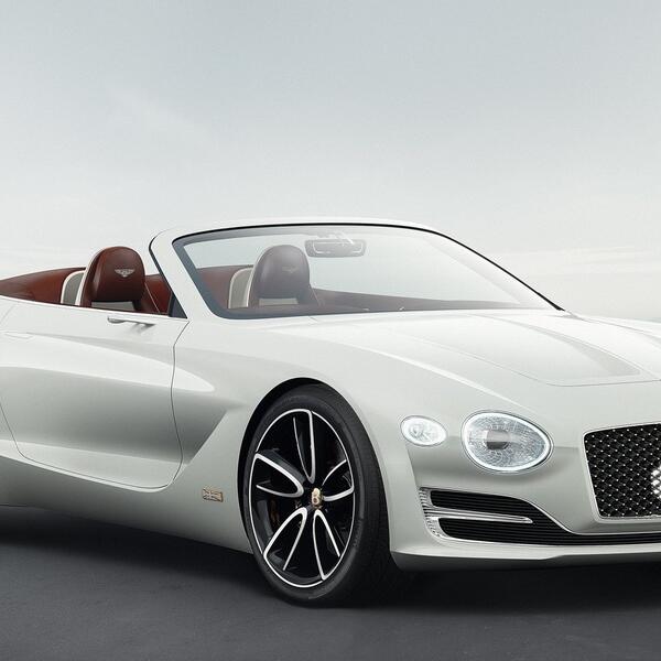 Bentley представил концепт роскошного электрокара кабриолета XP 12Speed 6е