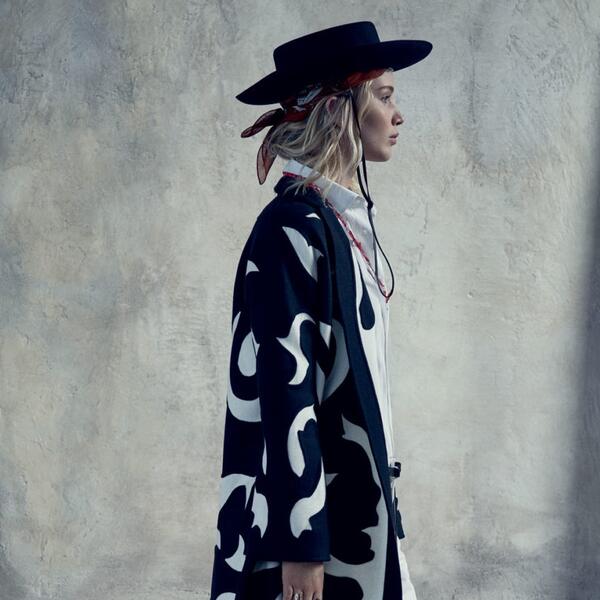 Дженнифер Лоуренс стала лицом круизной коллекции Dior 2018