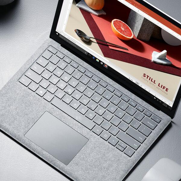 Microsoft представила новый Surface Laptop и облегчённую версию Windows 10