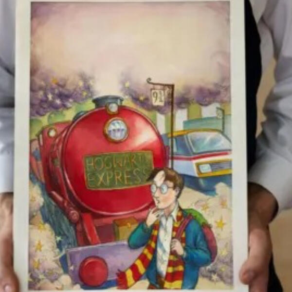 Іконічна ілюстрація з "Гаррі Поттера" встановила рекорд на аукціоні