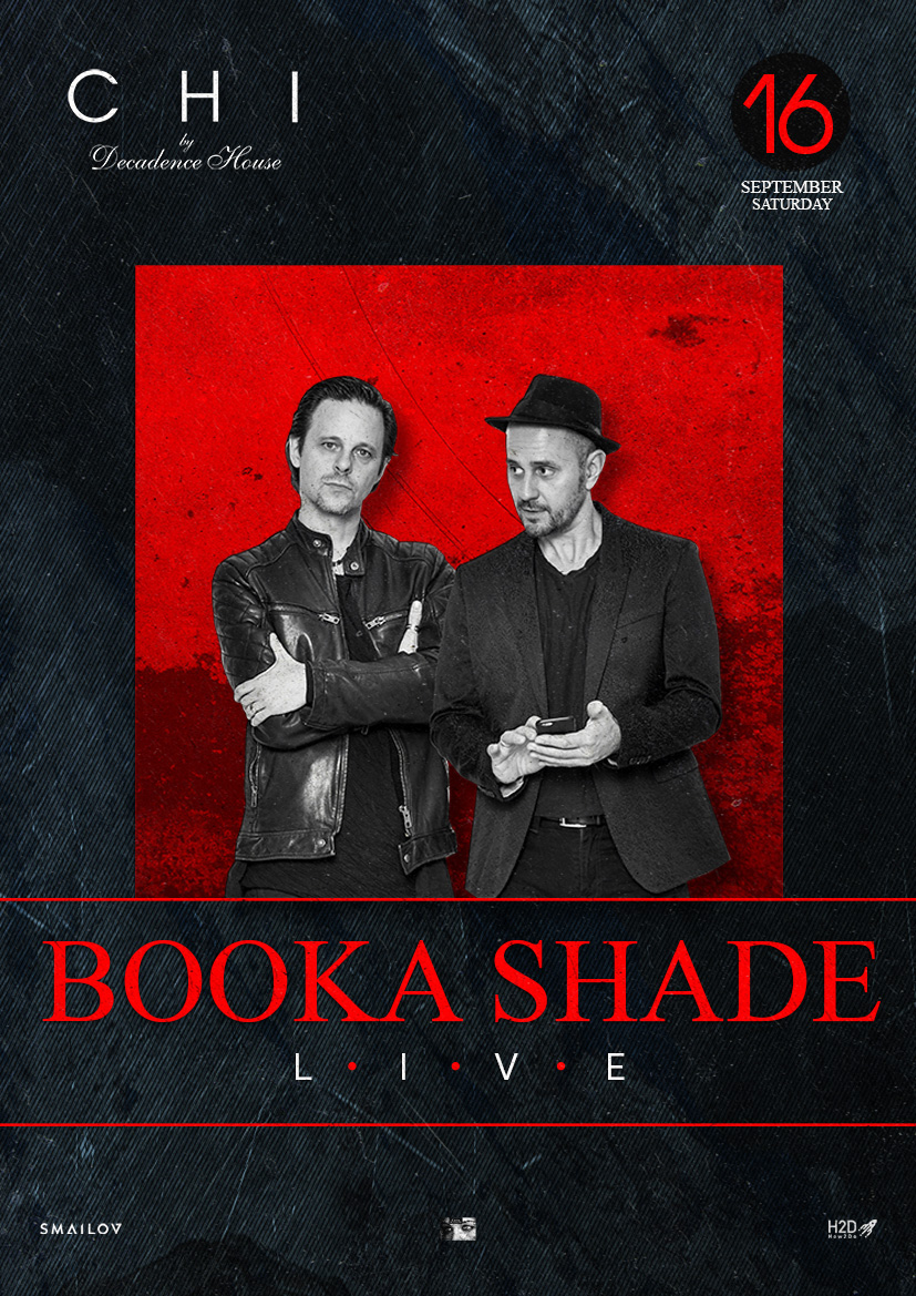 BOOKA SHADE (live). 16 сентября, Киев, CHI by Decadence