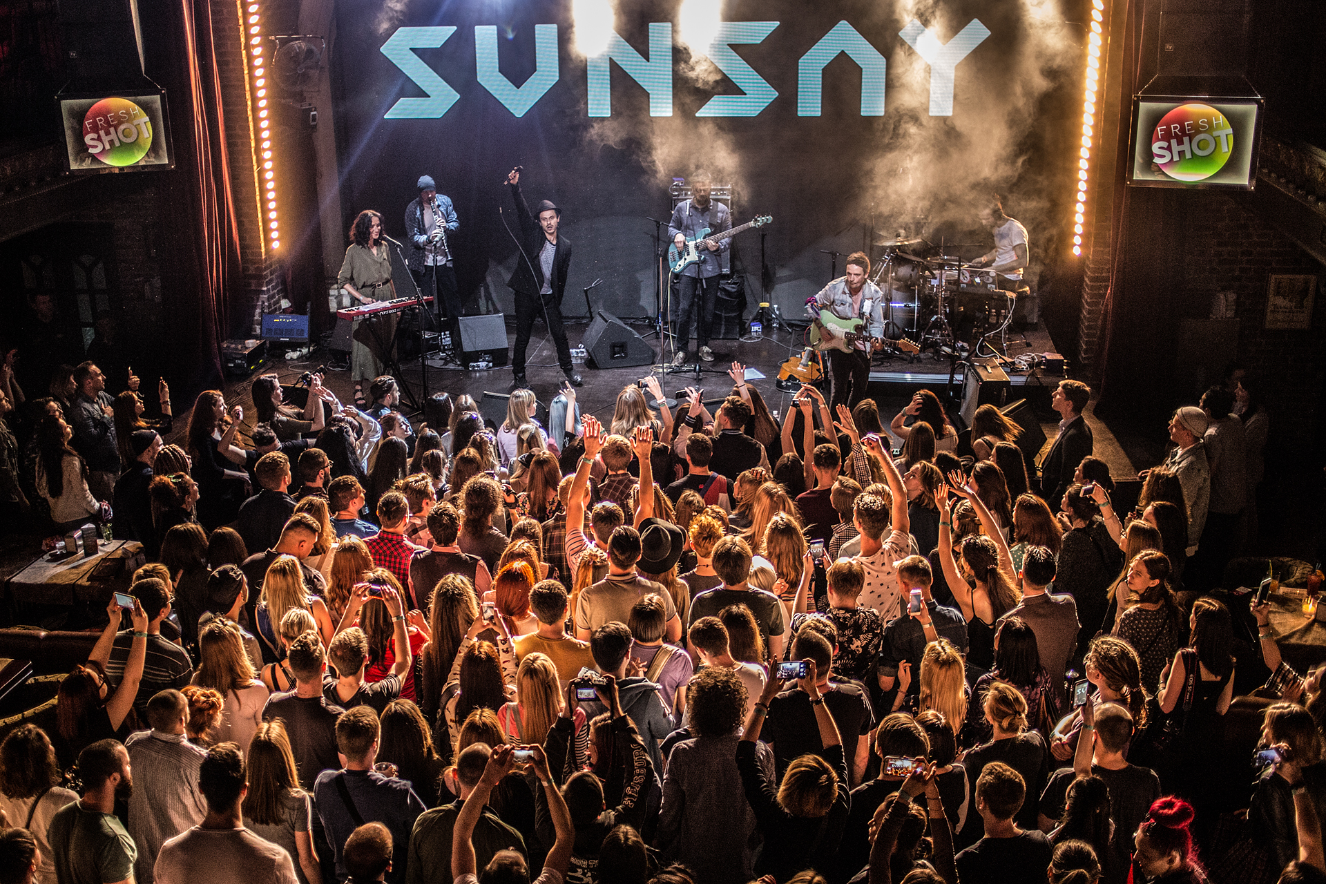 концерт SunSay в Caribbean Club Concert Hall, Киев