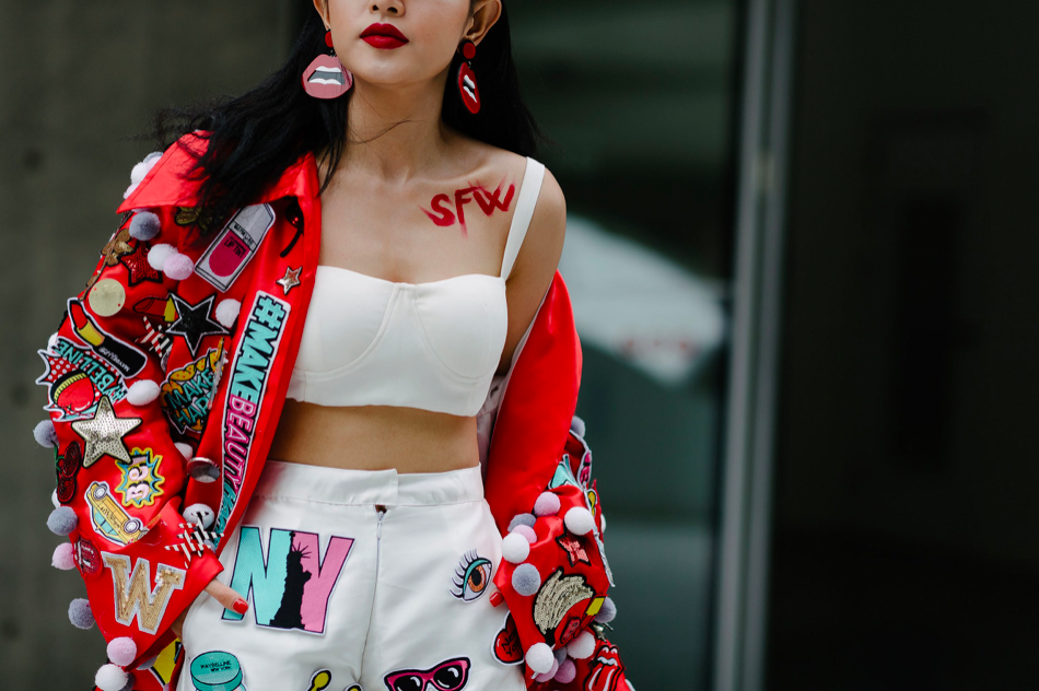 street-style Недели моды в Сеуле
