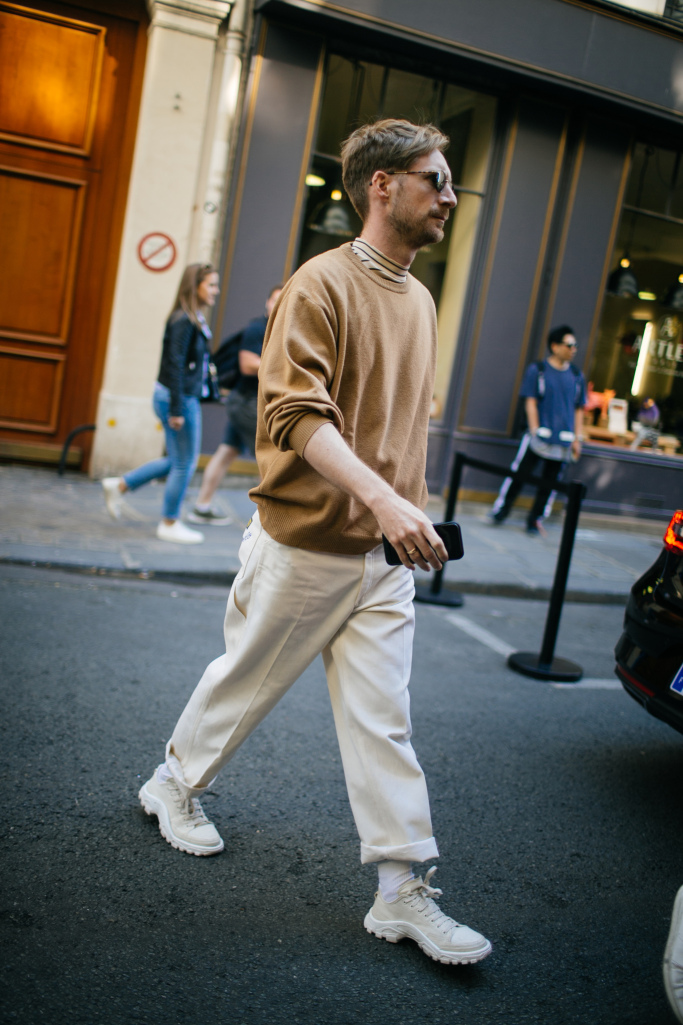 Paris Spring 2019 Menswear street style