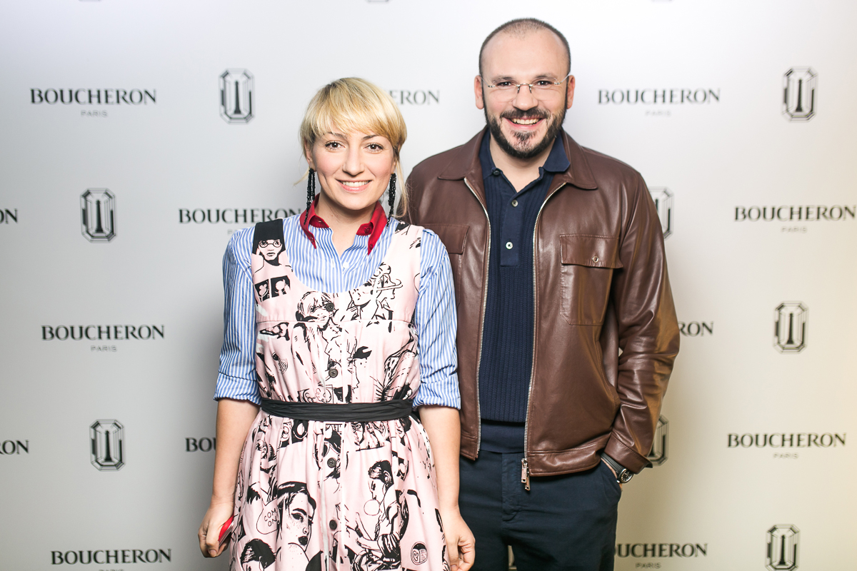 открытие бутика Boucheron в Киеве