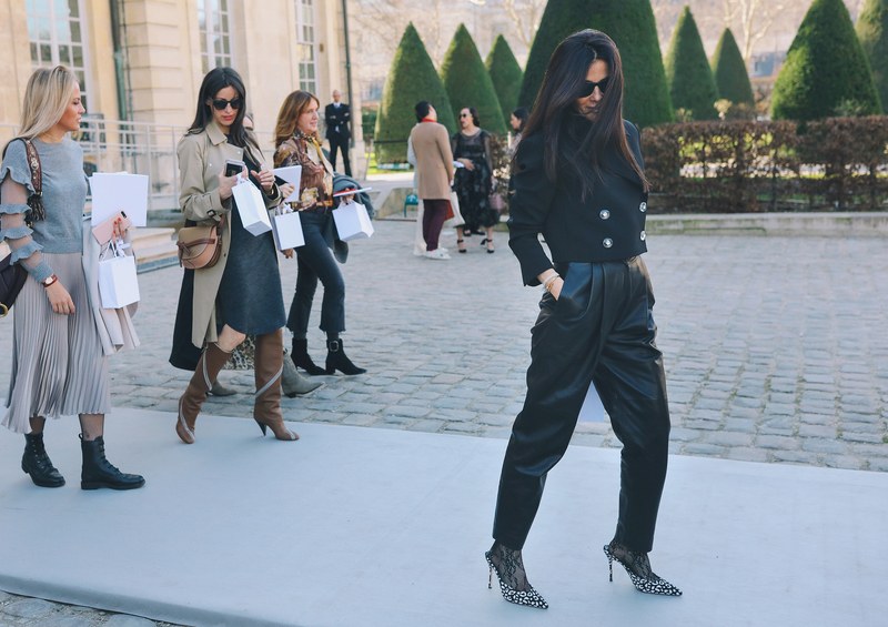 стрит-стайл недели моды в Париже