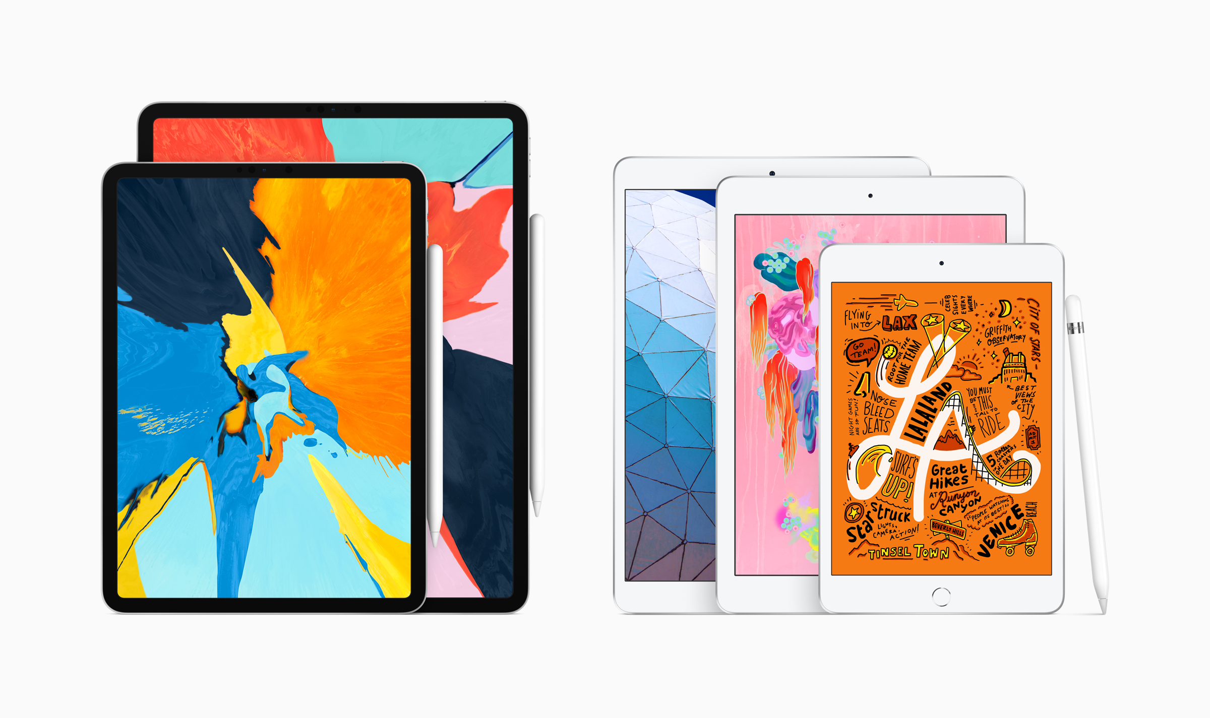 Apple iPad Air, Apple iPad mini 2019