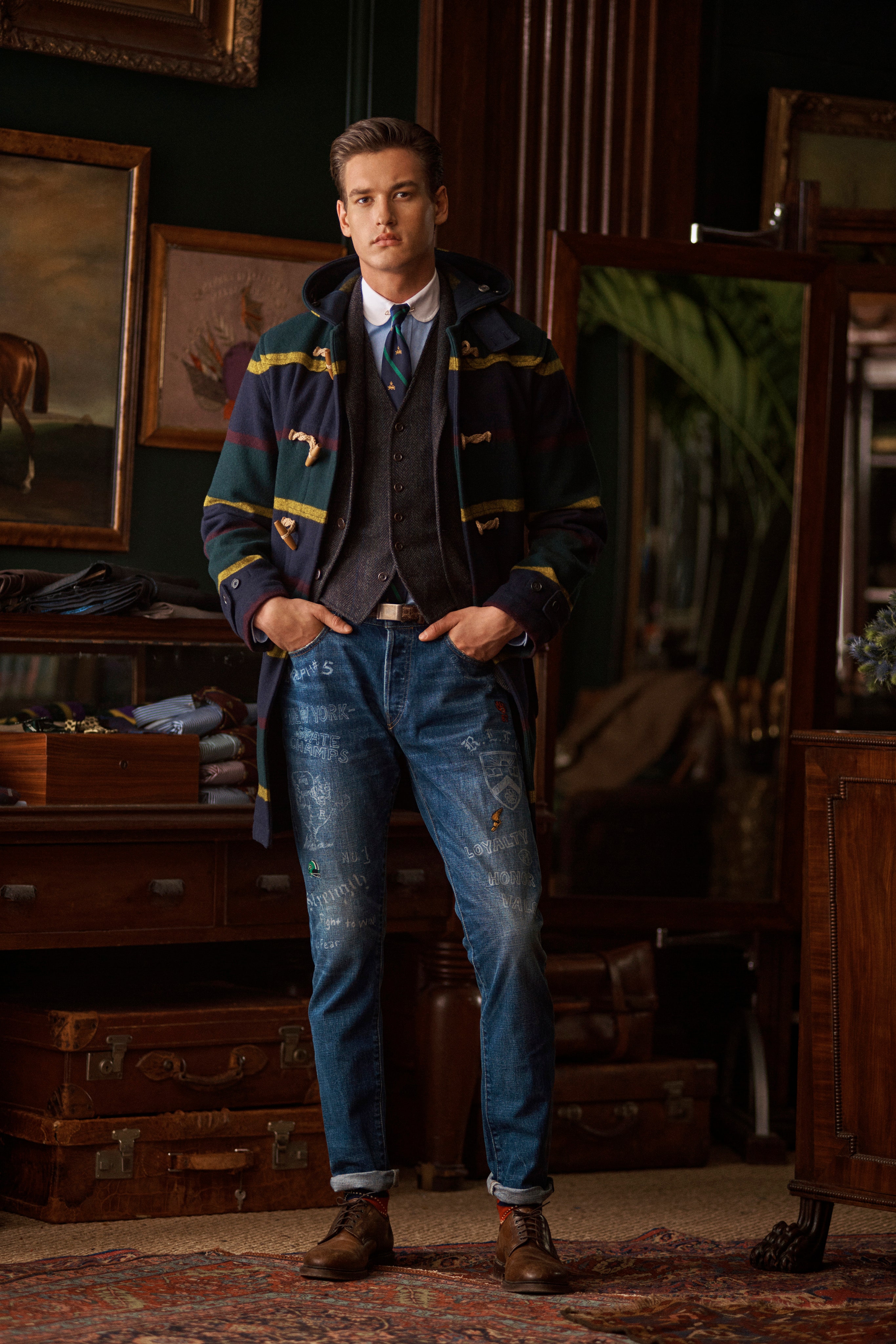 мужская коллекции Polo Ralph Lauren сезона осень-зима 2020
