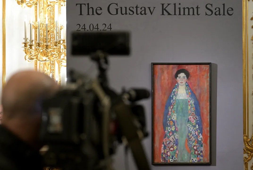 Lost Gustav Klimt painting