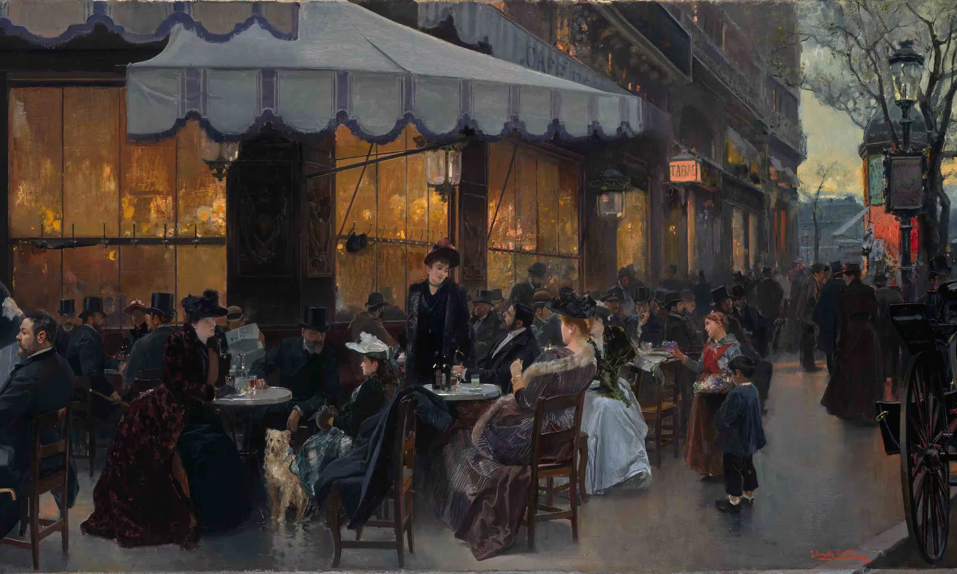 Joaquín Sorolla’s Paris Boulevard