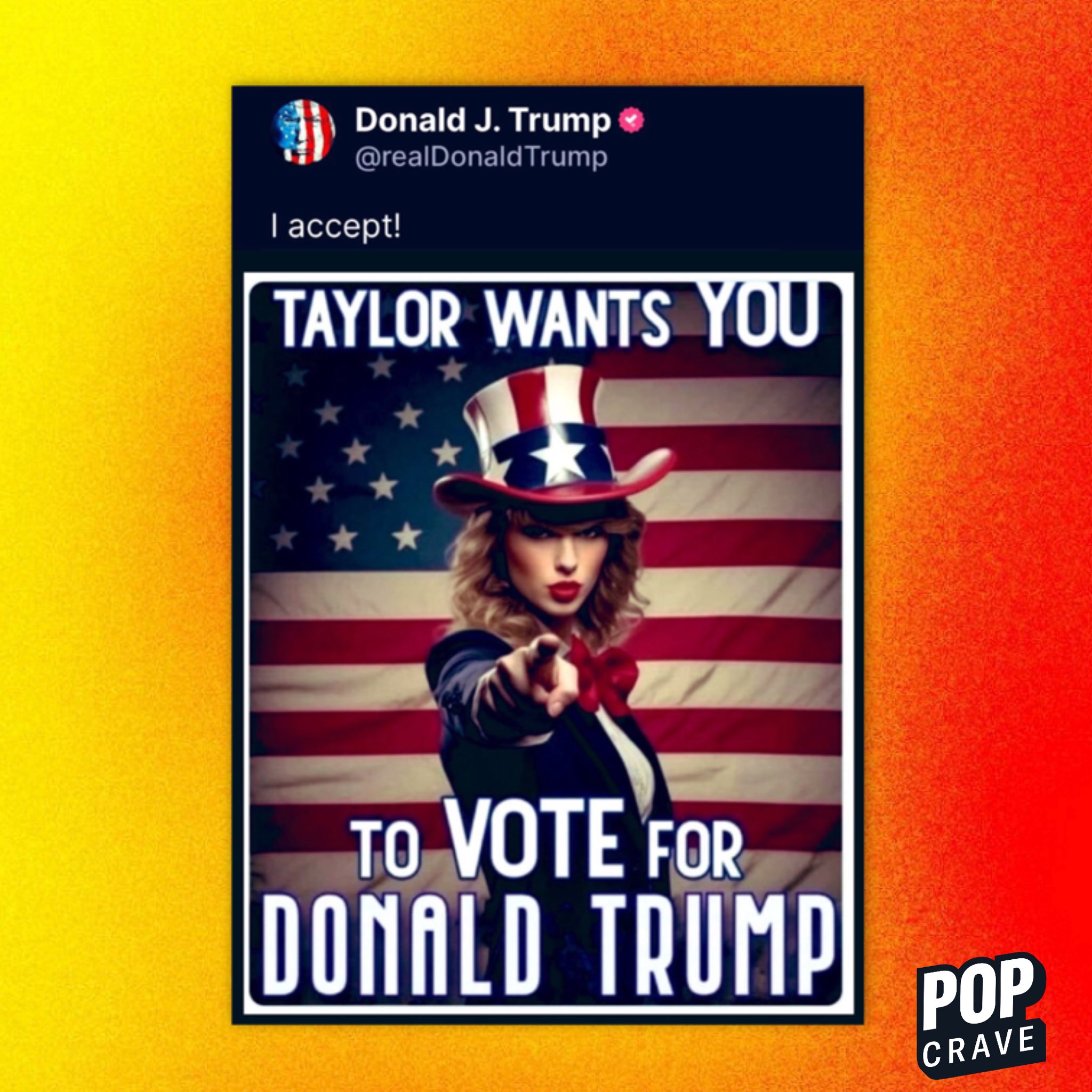 Donald Trump Taylor Swift