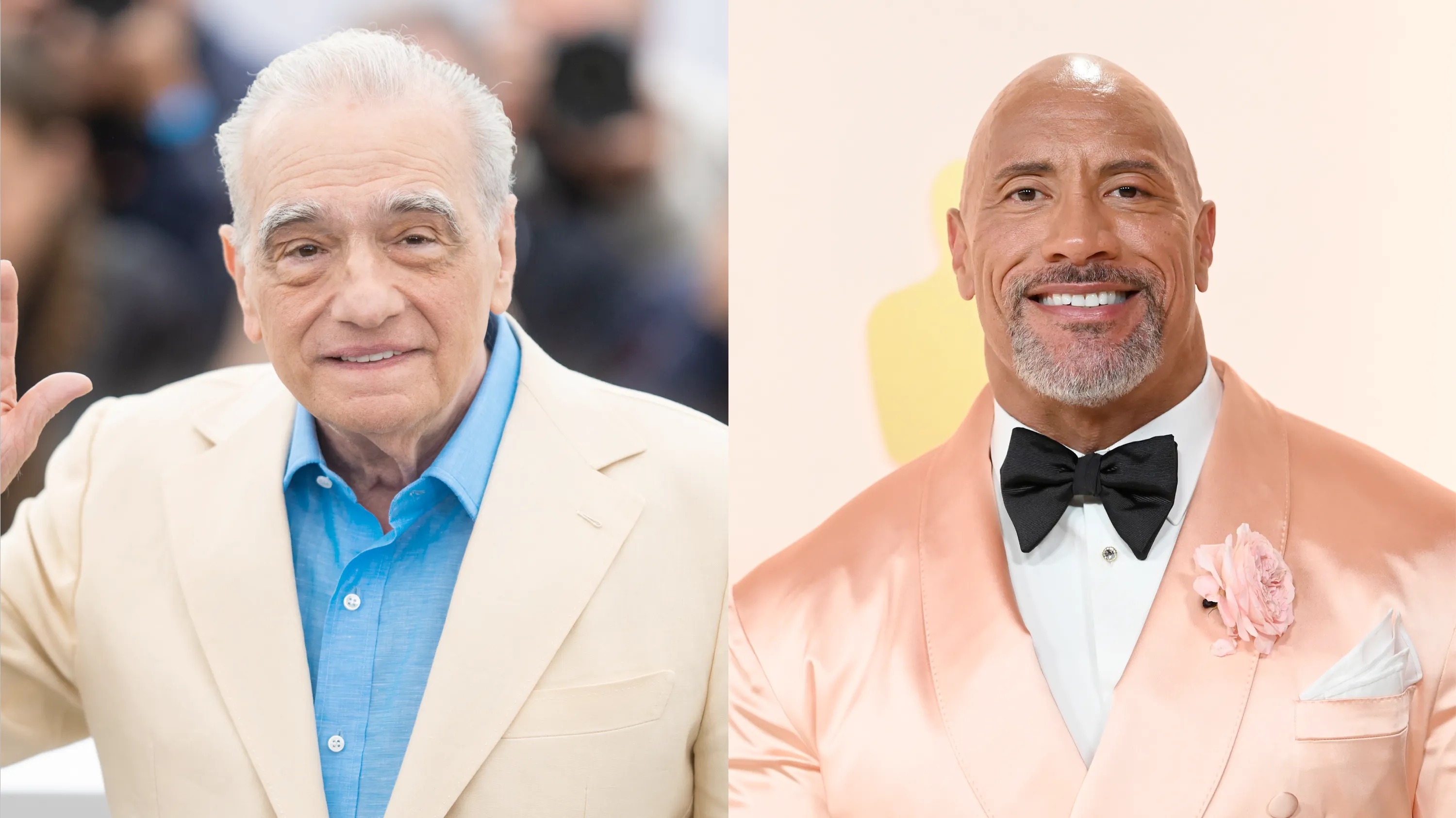 Martin Scorsese Dwayne Johnson