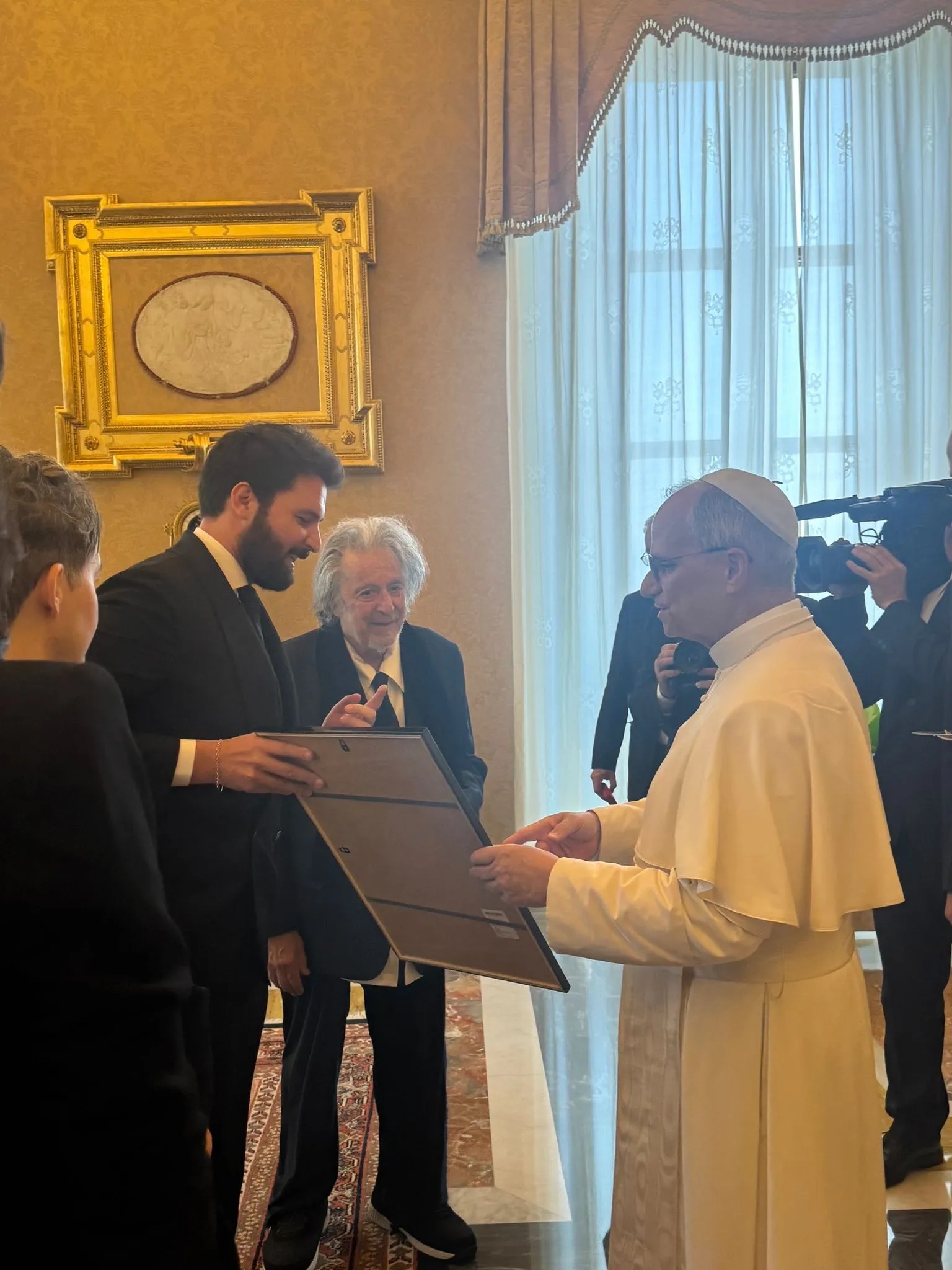Al Pacino Meets With Pope Leo XIV