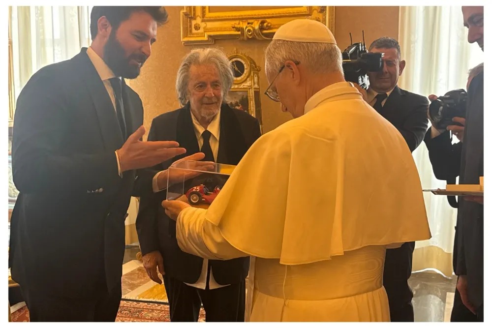 Al Pacino Meets With Pope Leo XIV
